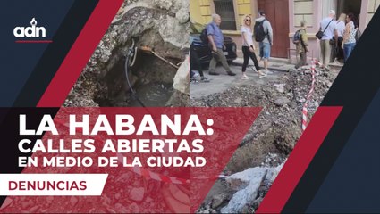 La Habana: Calles abiertas en medio de la ciudad