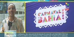 Brasil despliega sus galas en carnaval de Salvador de Bahía