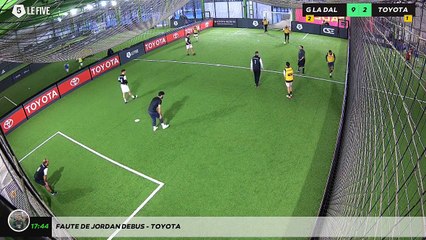 Faute de jordan debus - TOYOTA