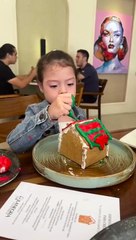 Kids Have Different Ways of Decorating Gingerbread Houses