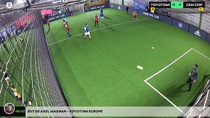 But de Axel Magnan - TOYOTOMI EUROPE