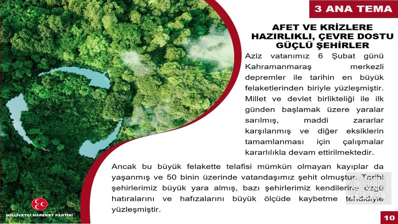 SON DAKİKA: MHP Seçim Beyannamesini Açıkladı: Cumhur İttifakı seçimde büyük bir başarı gösterecek