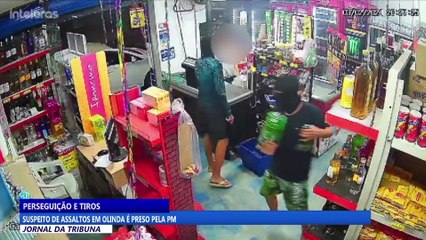 Suspeito de assaltos em Olinda é preso pela PM