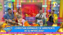 Christian Domínguez está yendo a terapia, según “su mejor amigo”: “lloró, está mal, se siente avergonzado”