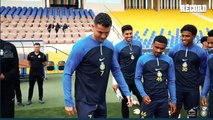 Al-Nassr festeja los 39 años de Cristiano Ronaldo con un pastel con su rostro impreso