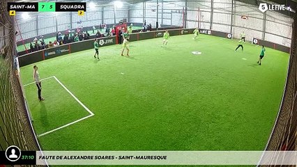 Faute de Alexandre soares - Saint-Mauresque