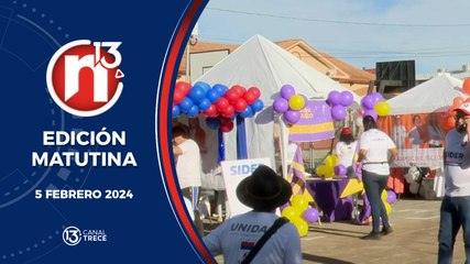 Trece Noticias Edición Matutina 5 febrero 2024