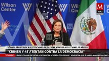 Con protestas y señuelos, Xóchitl Gálvez culmina su gira en NY; continúa en Washington