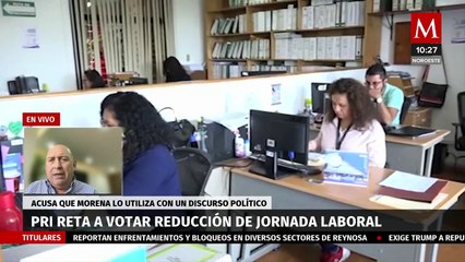 Rubén Moreira habla de la reducción de la jornada laboral; "Ya se ha discutido muchísimo"
