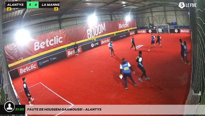 Faute de Houssem Gaamoussi - ALANTYS