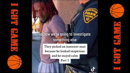 Black Man Gets Detained By Police For Looking Suspicious