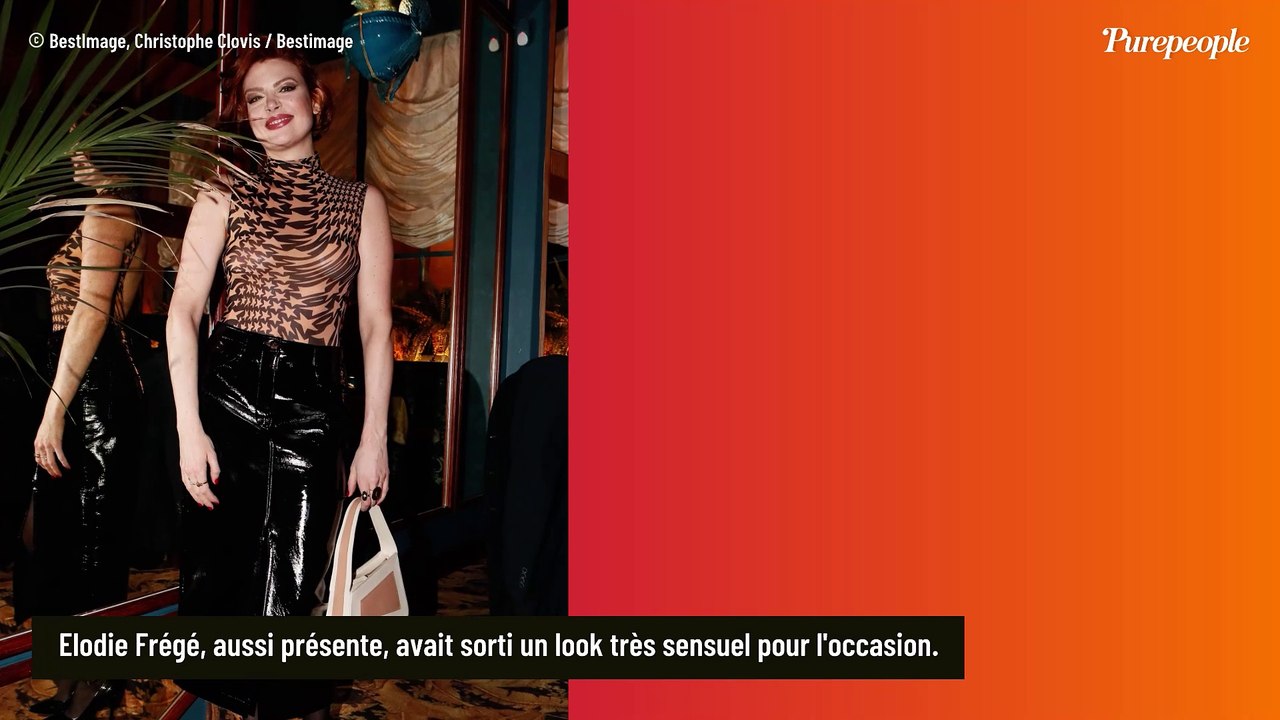 Tomer Sisley aux côtés d'une star mondiale et d'Elodie Frégé très sensuelle, sa femme Sandra, reine de la soirée, n'est pas loin