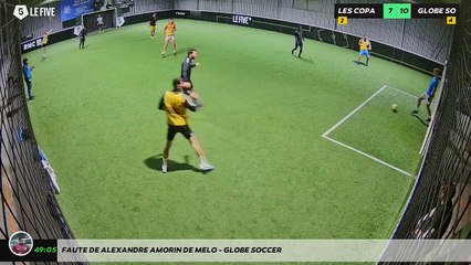 Faute de alexandre amorin de melo - GLOBE SOCCER