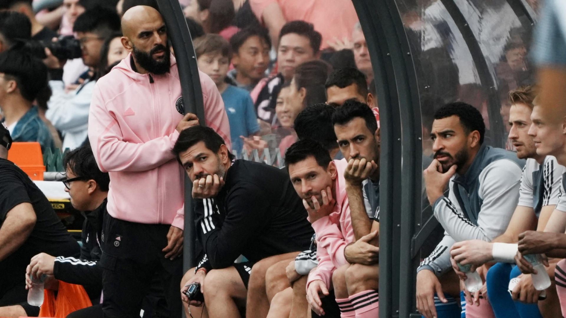 Messi y Suárez Hong Kong Friendly Match