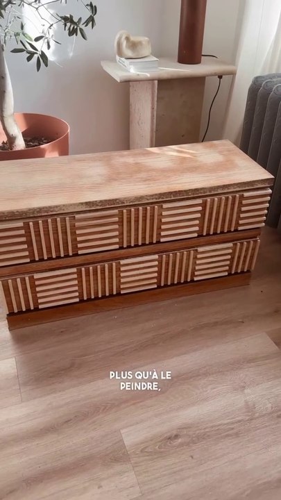 Partie 1: j’ai customisé une vieille commode ♻️