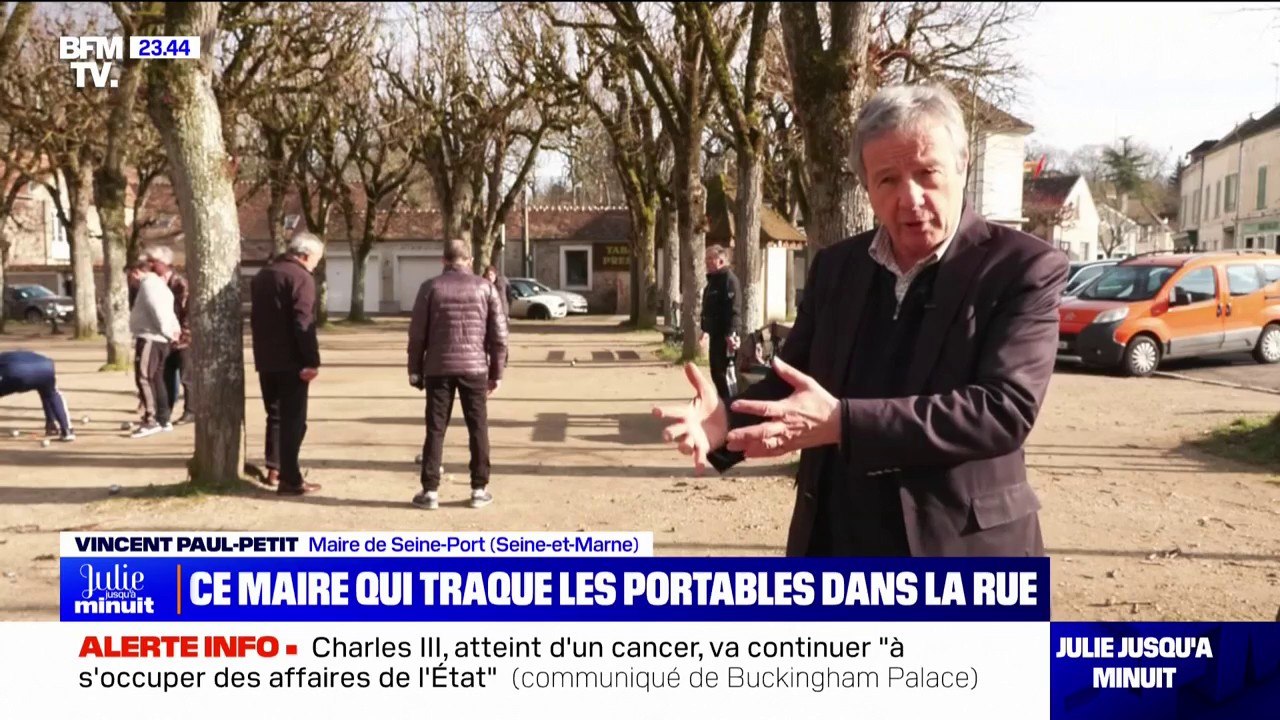 LA BANDE PREND LE POUVOIR - Ce maire qui traque les portables dans la rue