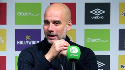 Pep Guardiola on tonights 3-1 victory over Brentford