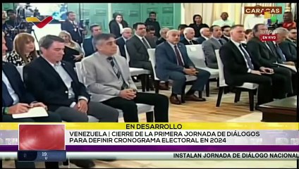 Último minuto: Cierre de la primera jornada de diálogos