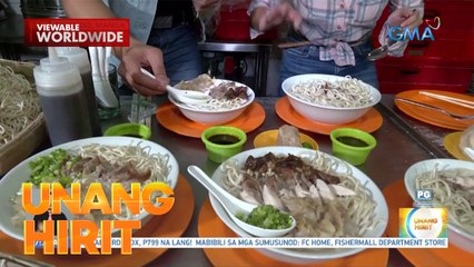 Noodles na kinakabayo, ano kaya ang lasa? | Unang Hirit
