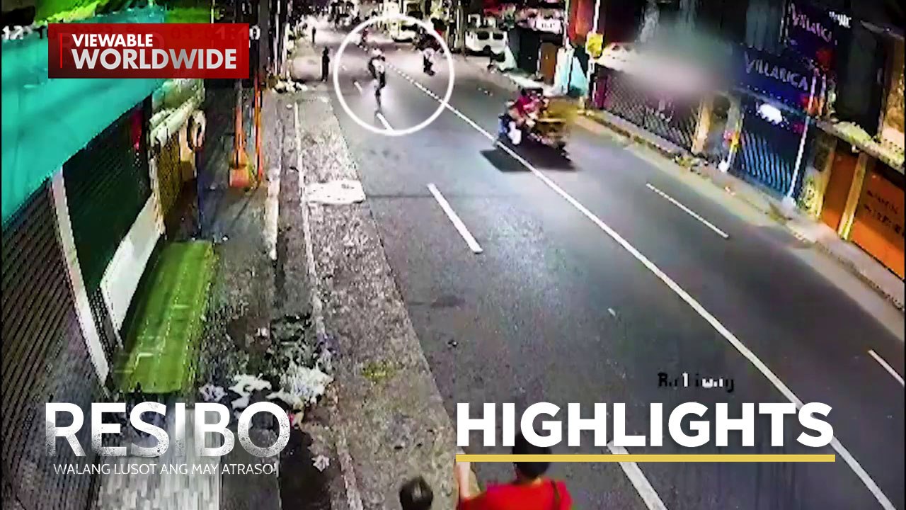 Pagsagasa ng rider sa isang lalaki, nahulicam sa Caloocan! | Resibo