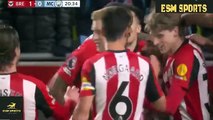 Manchester City vs Brentford 3-1 Highlights 2024 EPL