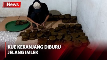 Jelang Imlek, Produksi Kue Keranjang di Bekasi Melonjak