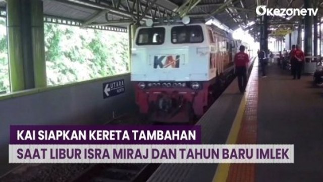 PT KAI Daop 1 Siapkan Kereta Tambahan saat Libur Isra Miraj dan Tahun Baru Imlek