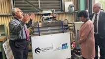 Tokyo governor Yuriko Koike visits Newcastle