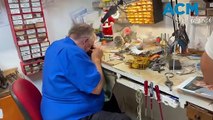 Colin Brian watchmaker of 50 years - February 6, 2024 - Warrnambool Standard