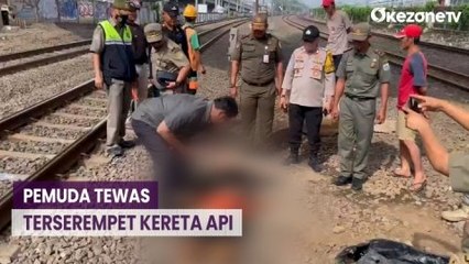 Pemuda Tewas Terserempet Kereta Api di Pulogadung, Jakarta Timur