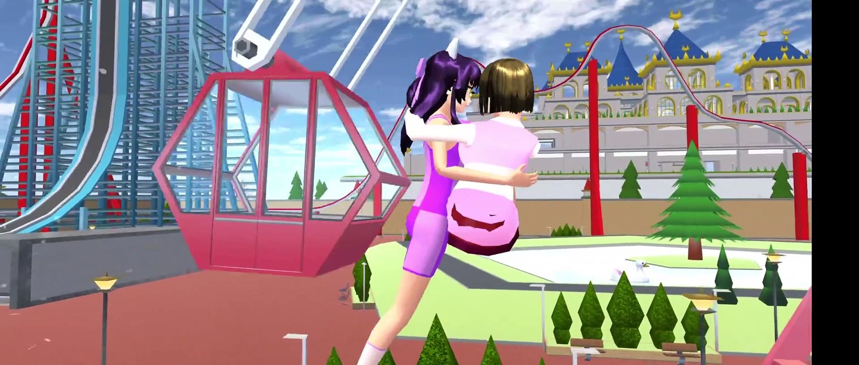 Sakura School Simulator town hour (circus abductions?) Swudu Susuwu