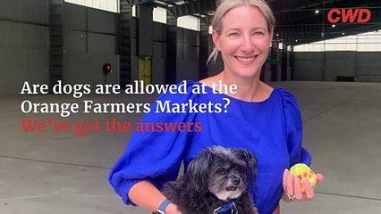 The Central Western Daily has answered your questions about whether dogs are allowed at the Orange Farmers Markets.