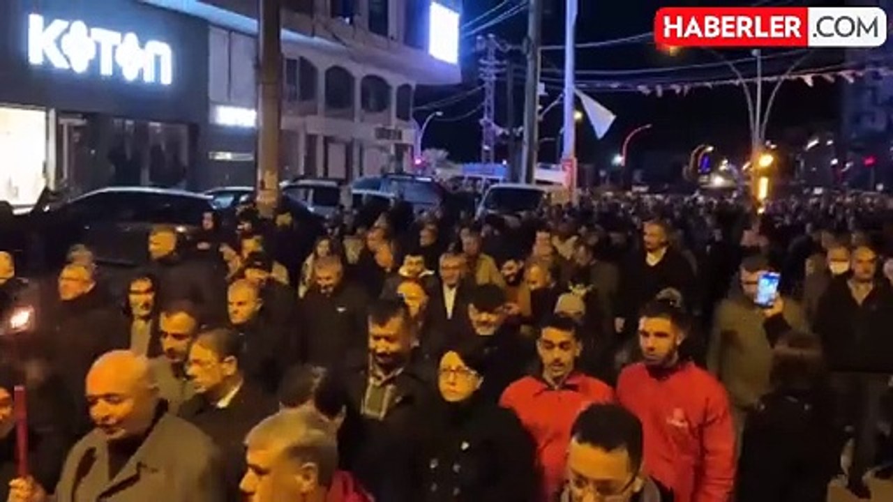 Hatay'da depremde hayatını kaybedenler anıldı