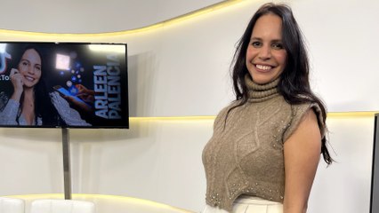 Entrevista en plató a la tiktoker viral Arleen Palencia