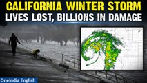 Historic Storm in California Claims Three Lives| More Than $11bn of Property Devastated| Oneindia