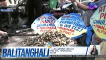 Kilos-protesta laban sa harassment umano ng China sa West Philippine Sea, isinagawa sa harap ng Chinese Embassy | BT