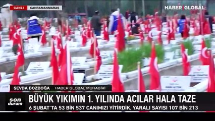 Mezarlıklarda acılar hala taze