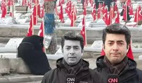 CNN TÜRK canlı yayınında kahreden anlar: Muhabir Emrah Çakmak gözyaşlarını tutamadı