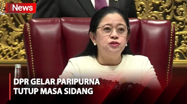 Puan Maharani Pimpin Penutupan Masa Sidang III, 196 Anggota Izin