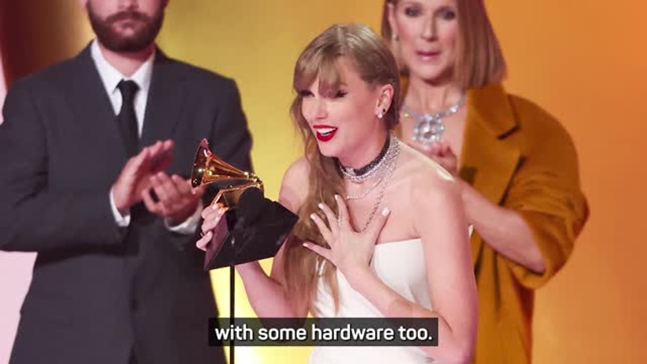 Travis Kelce hoping for double celebration after Taylor Swift's Grammy win