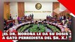 ¡VEAN! ¡El Dr. Noroña le da su dosis a gato perredista del Sr. X. por usar fraude del 88 vs. AMLO!