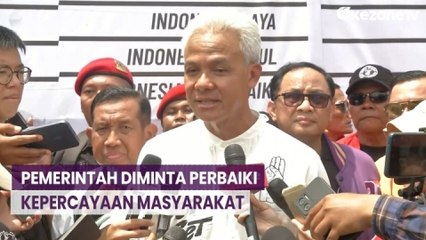 Download Video: Ganjar Pranowo Minta Pemerintah Perbaiki Kepercayaan Masyarakat