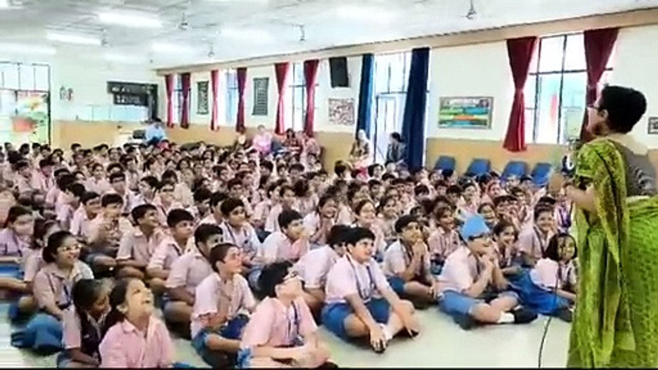 Bookalooza's Workshop done by Ms. Usha Chhabra at Silver Bells School Ghaziabad on 18th July ✨