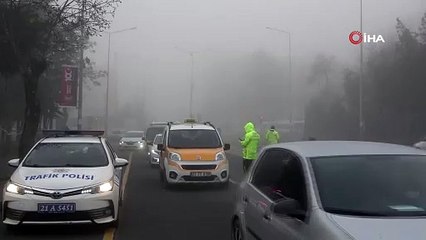 Diyarbakır’da uçak seferlerinde sis engeli