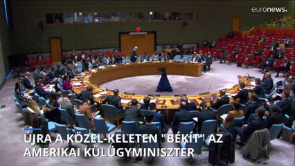 Újra a Közel-Keleten “békít” az amerikai külügyminiszter