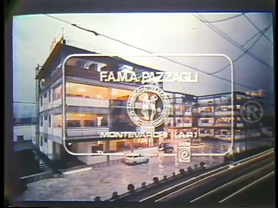 Spot  werbung  pubblicità F.A.M.A  Pazzagli  mobili Montevarchi Canale 48 Marzo 1979