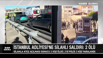 Çağlayan Adliyesi'nde silah sesleri