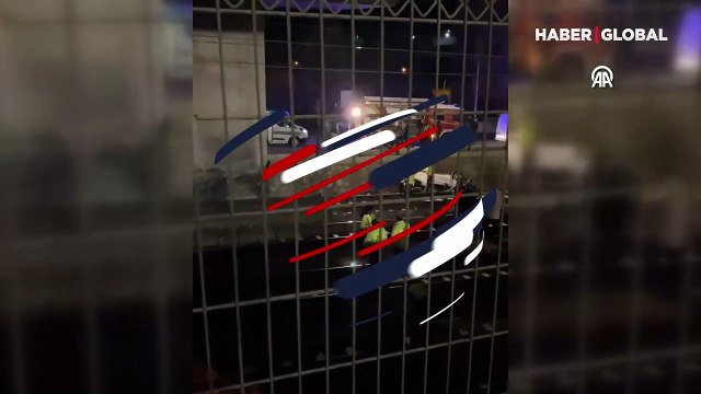 Ankara'da korkunç kaza! Otomobil köprüden uçtu: Ölü ve yaralılar var