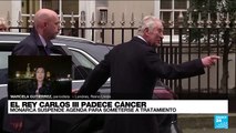 Informe desde Londres: el rey Carlos III ha sido diagnosticado con cáncer