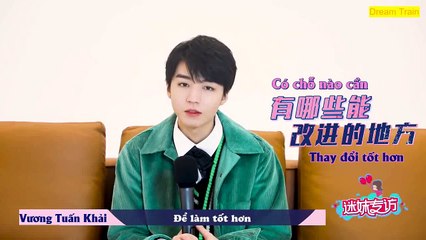 [Vietsub] Vương Tuấn Khải - Trả lời phỏng vấn cuối năm 2019 Tencent 19-12-26